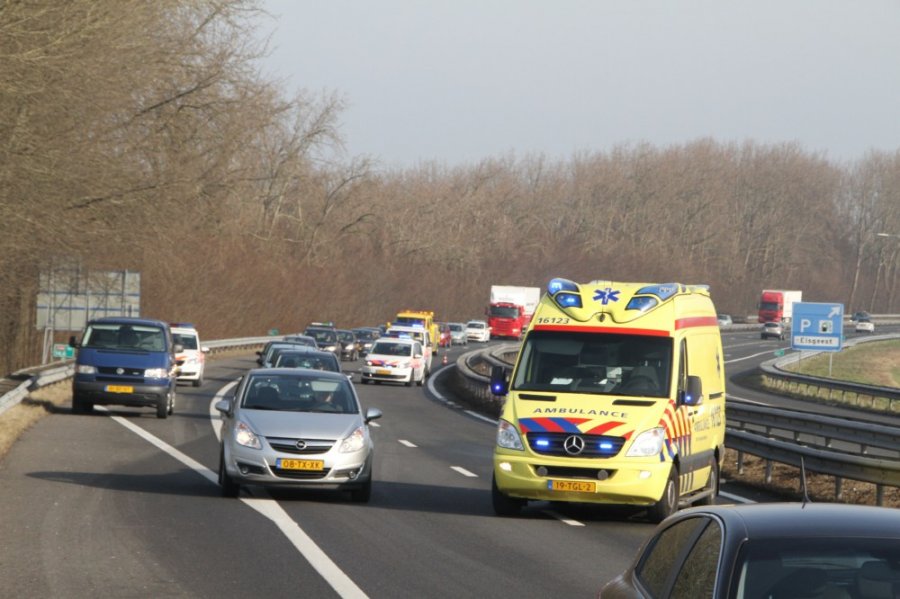 Ongeval Motor A44 R 14,6 Oegstgeest